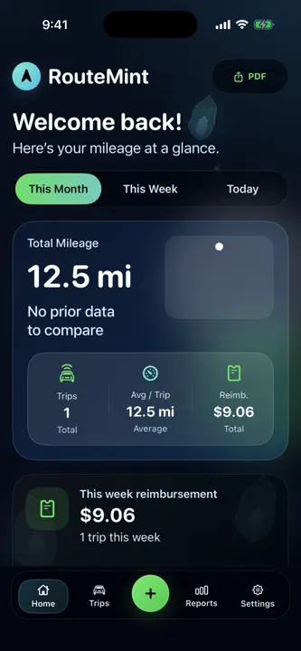 RouteMint screenshot 1 of 5