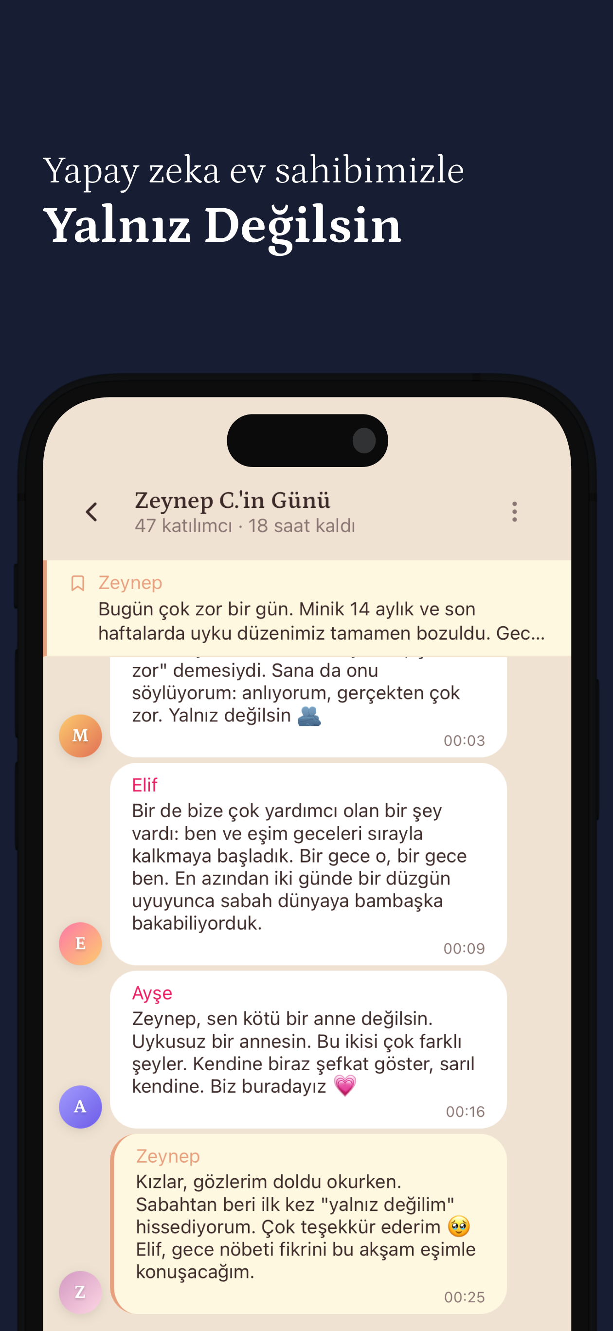 Anne Çemberi: Sohbet & Destek