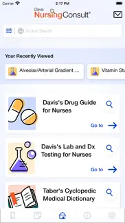 davis nursing consult iphone screenshot 1