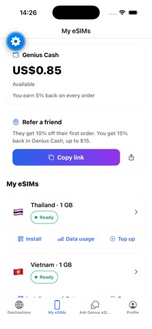 esimGenius screenshot