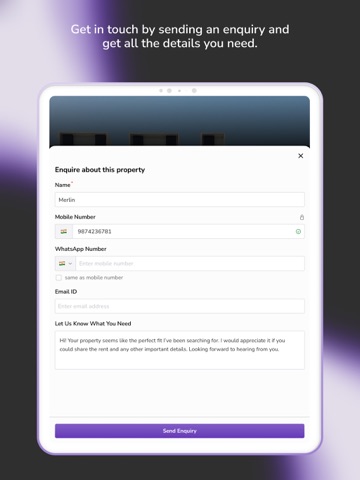 Toletspot - Rent Property iPad screenshot