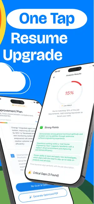 ResumeRise: Job-Tailored CVs screenshot 4