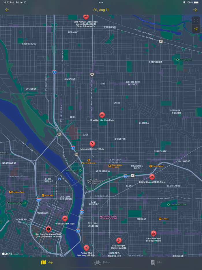Bike Fun - Group Ride Calendar