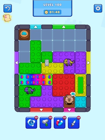 Slide Block Away iPad screenshot