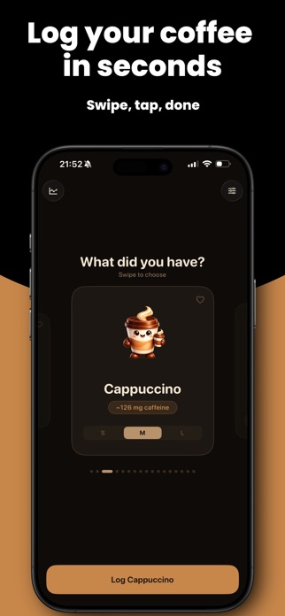 Mr. Caffeine: Coffee Tracker Screenshot 4 of 7