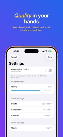 Converto: File Converter iPhone screenshot