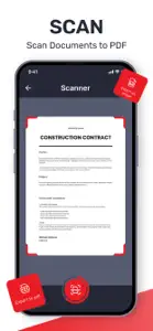 PDF Scanner - Convert Document screenshot #1 for iPhone