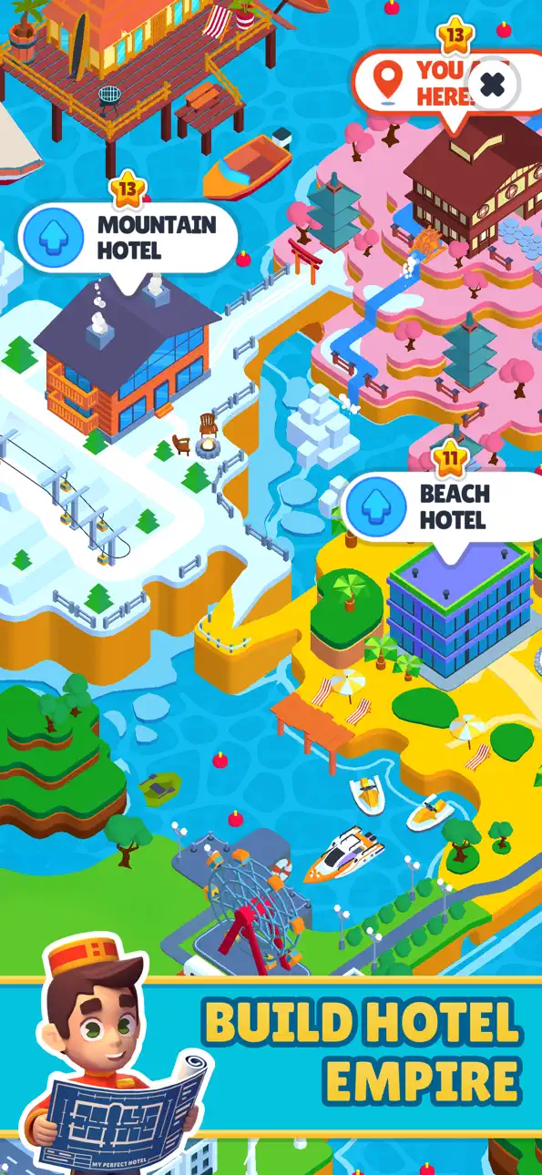My Perfect Hotel iOS Mod IPA screenshot 5 - iOS game interface