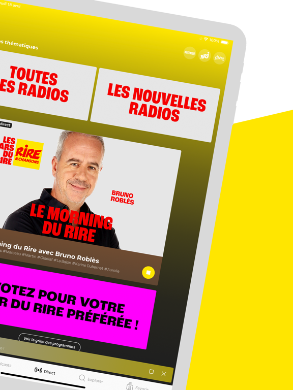 Screenshot #5 pour Rire et Chansons: Radios