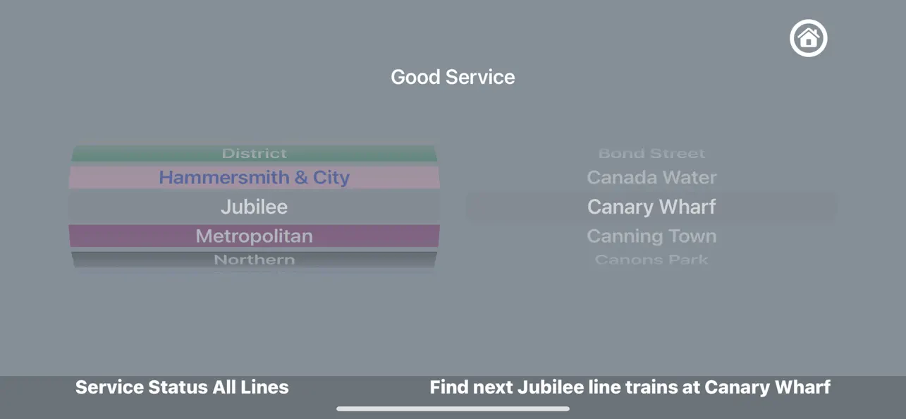 Screenshot #1 pour Tube London Underground