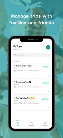 Hello - Trip & Expense Tracker screenshot