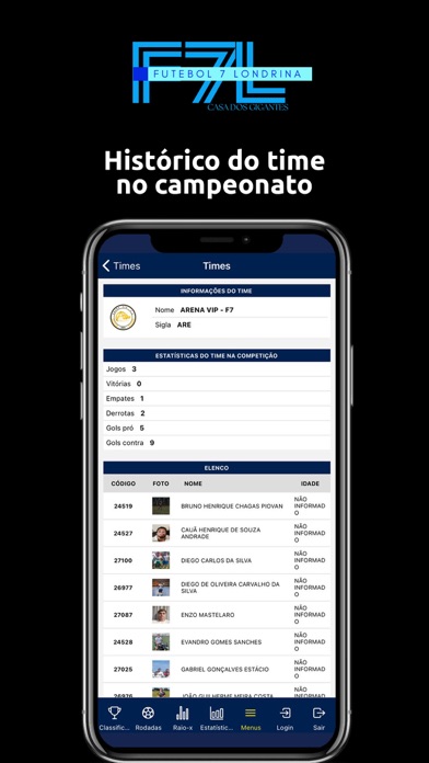 Futebol 7 Londrina Screenshot