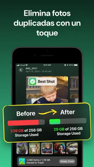 Captura de pantalla de Clever Cleaner – AI Limpiador en iPhone 2