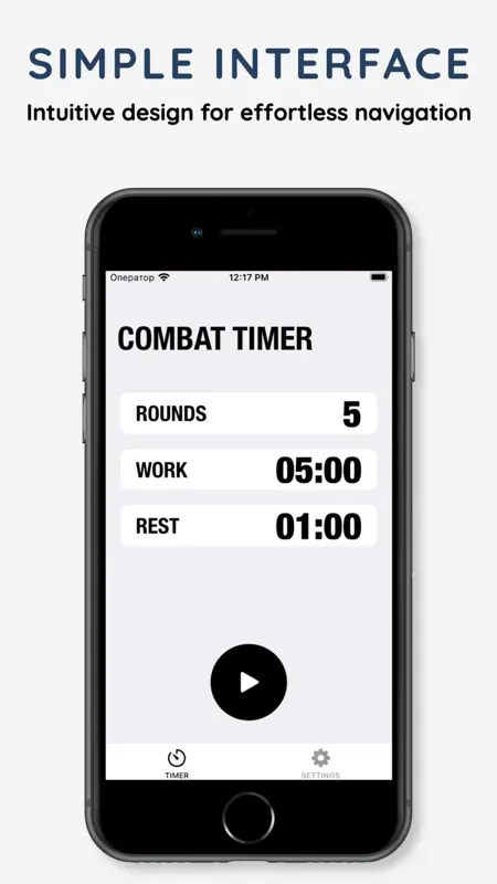 Round Timer: Boxe, MMA, BJJ screenshot 2 of 4
