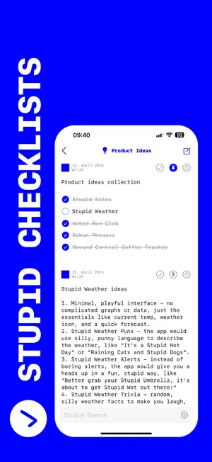 Stupid Notes screenshot 3