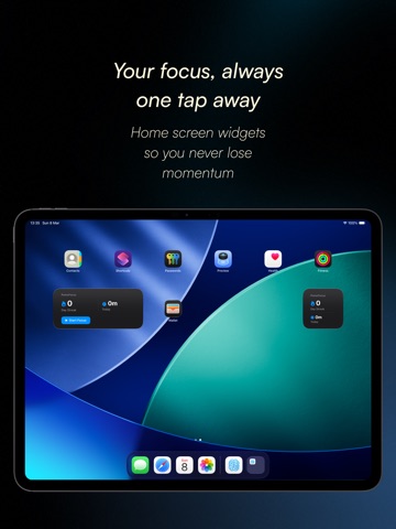 Hush: Focus & Pomodoro Timer iPad screenshot