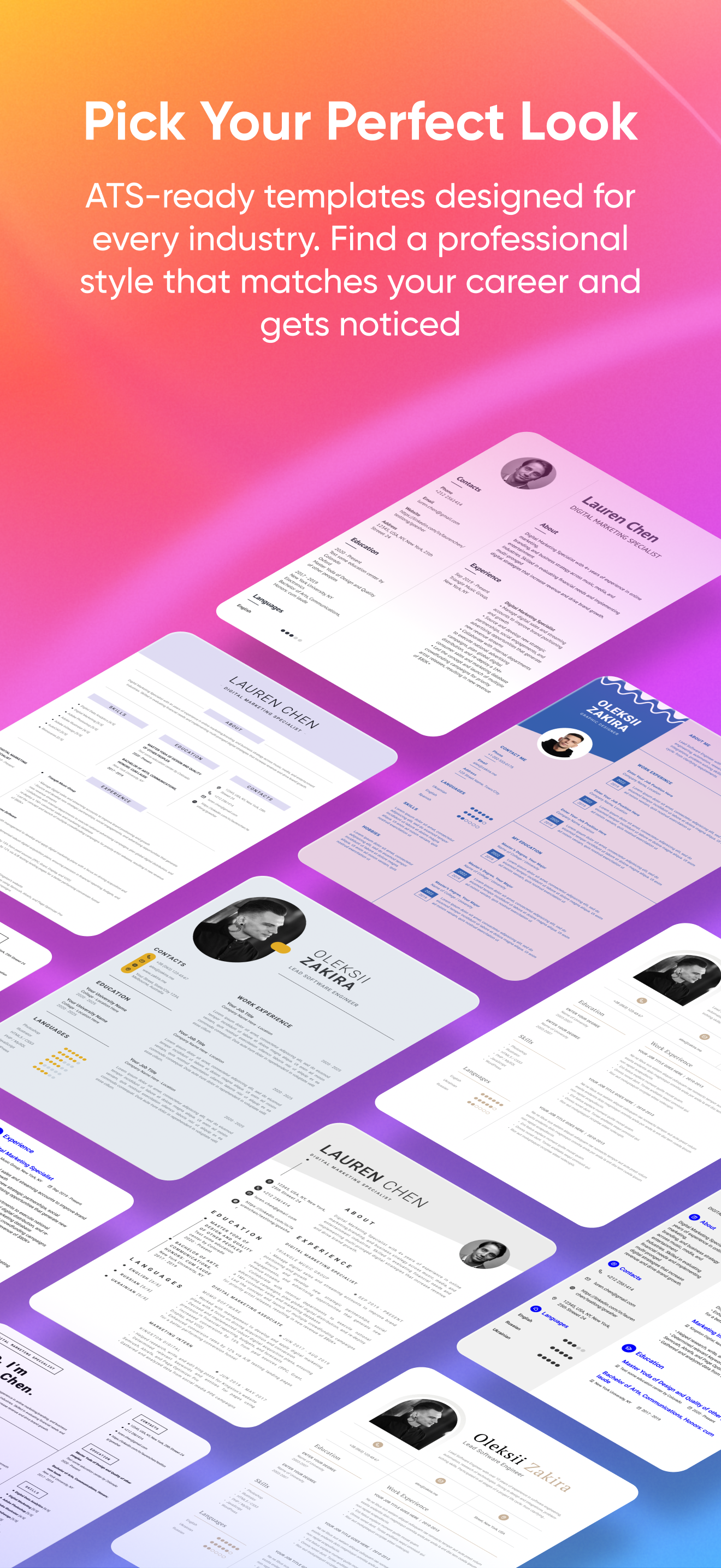 cvDoc: AI Resume & CV Builder screenshot 10