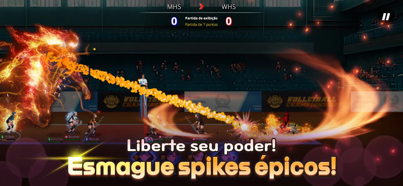 Volley Girls: Volleyball SPIKE Hack screenshot 3 - iOS game interface