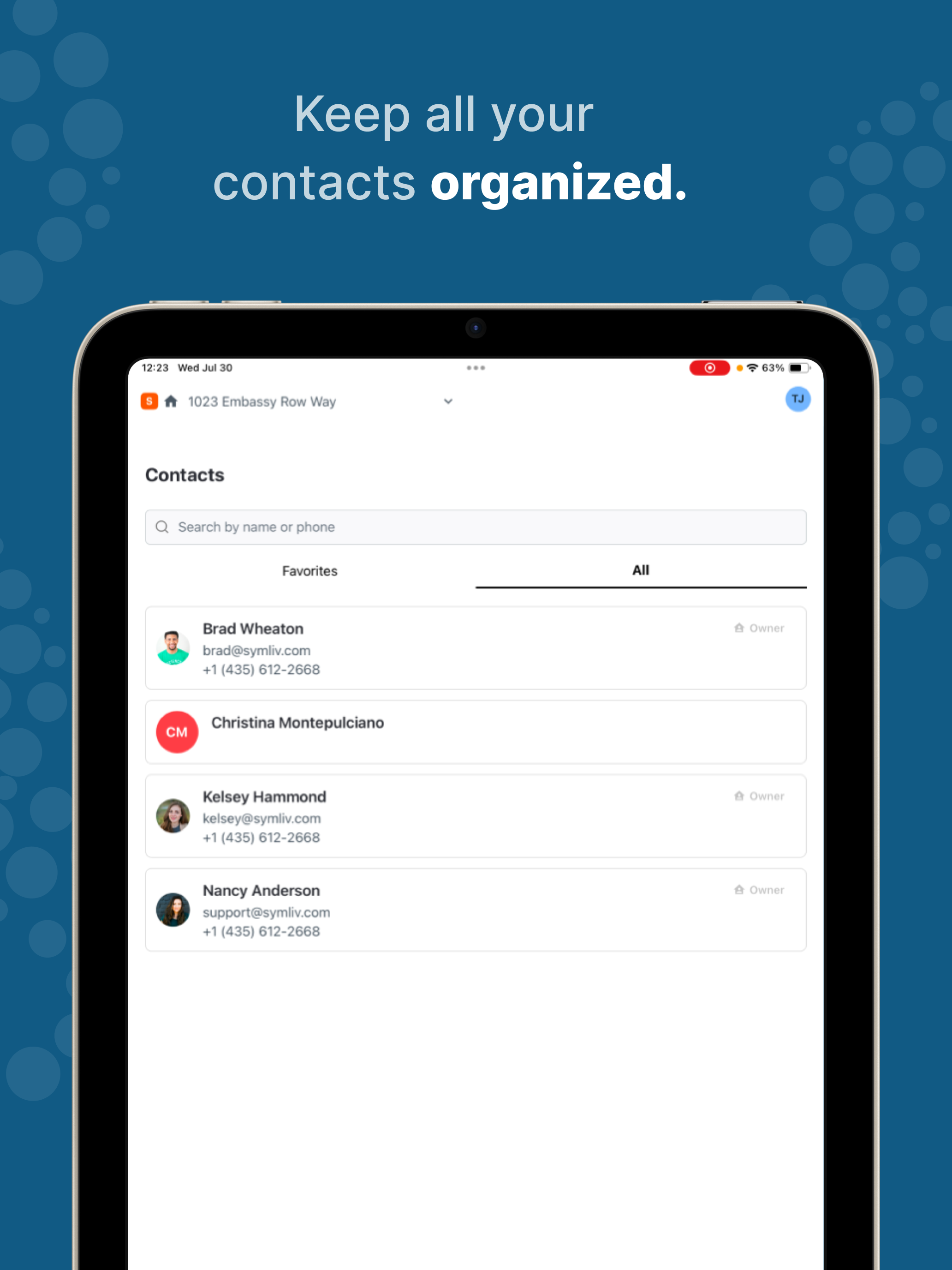 Symliv Resident App screenshot 8
