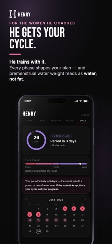 Henry: AI Fitness Coach iPhone screenshot