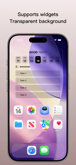 Remical：calendar widget screenshot 3