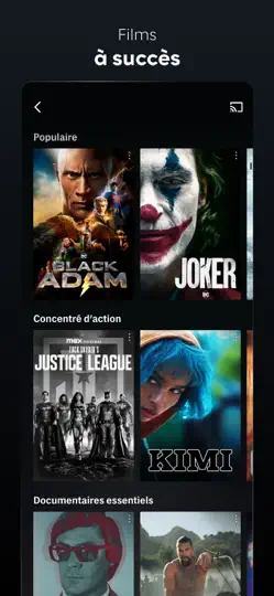 Capture d'écran de HBO Max : Streaming Film Et TV sur iPhone 6