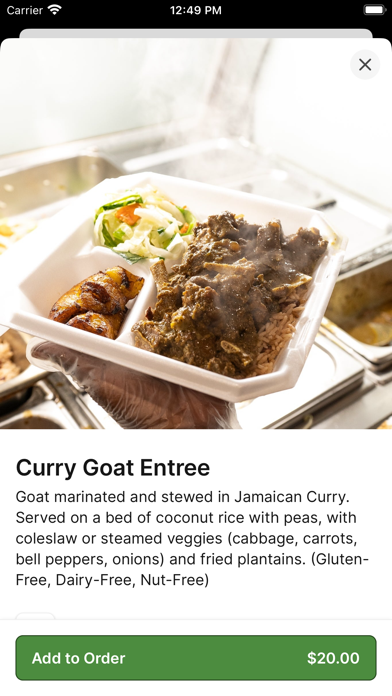 Tru Jamaica iPhone screenshot 4 - Food & Drink app