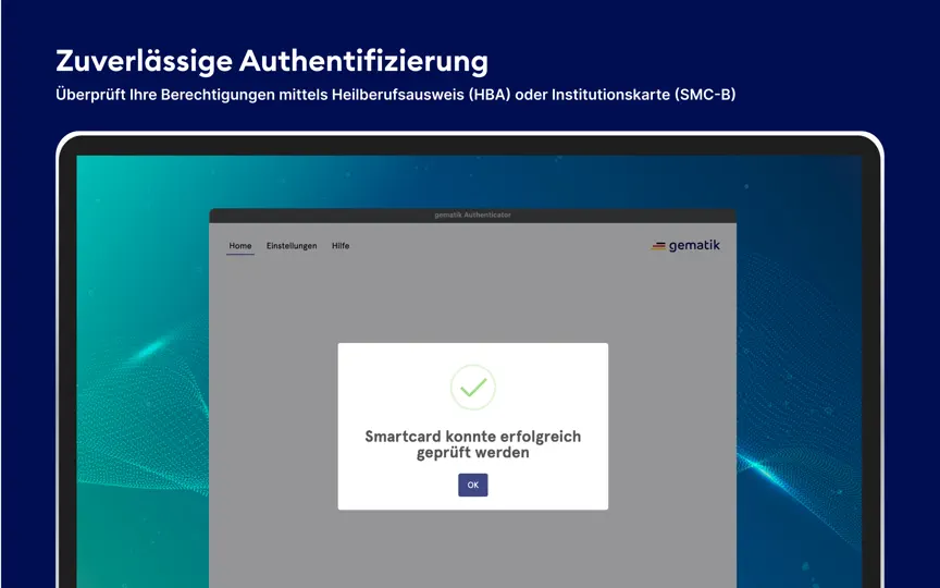 Screenshot von Gematik Authenticator auf dem iPhone 4