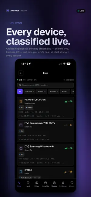 ZeroTrace Mobile screenshot 2