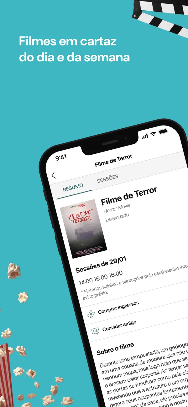 Screenshot #3 pour Cine Mobits - Guia de Cinemas