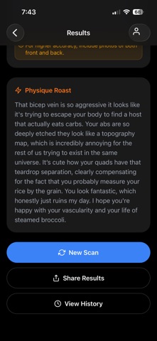 Body Fat Scanner Screenshot 3 of 6