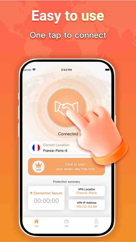 #3. VPN Master 2024 Fast & Secure (iOS) Podle: YearAds Limited