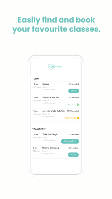 212 Fitness Club Screenshot