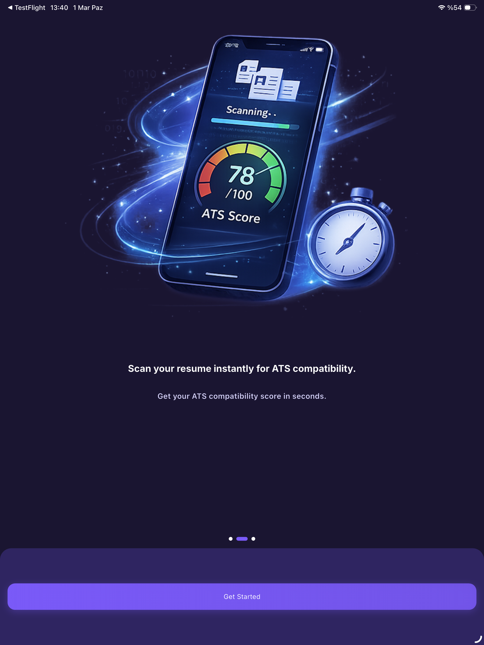 Resume Scanner AI: ATS Score