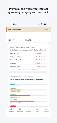 Pay Down: Credit Card Interest Screenshot 7 of 7