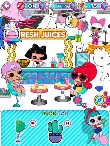 L.O.L. Surprise! Sticker Book iPad screenshot