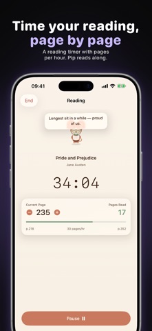 Pip & Pages: Reading Journal Screenshot 4 of 7