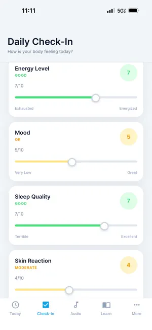 Radiant RT Symptom Support screenshot 2