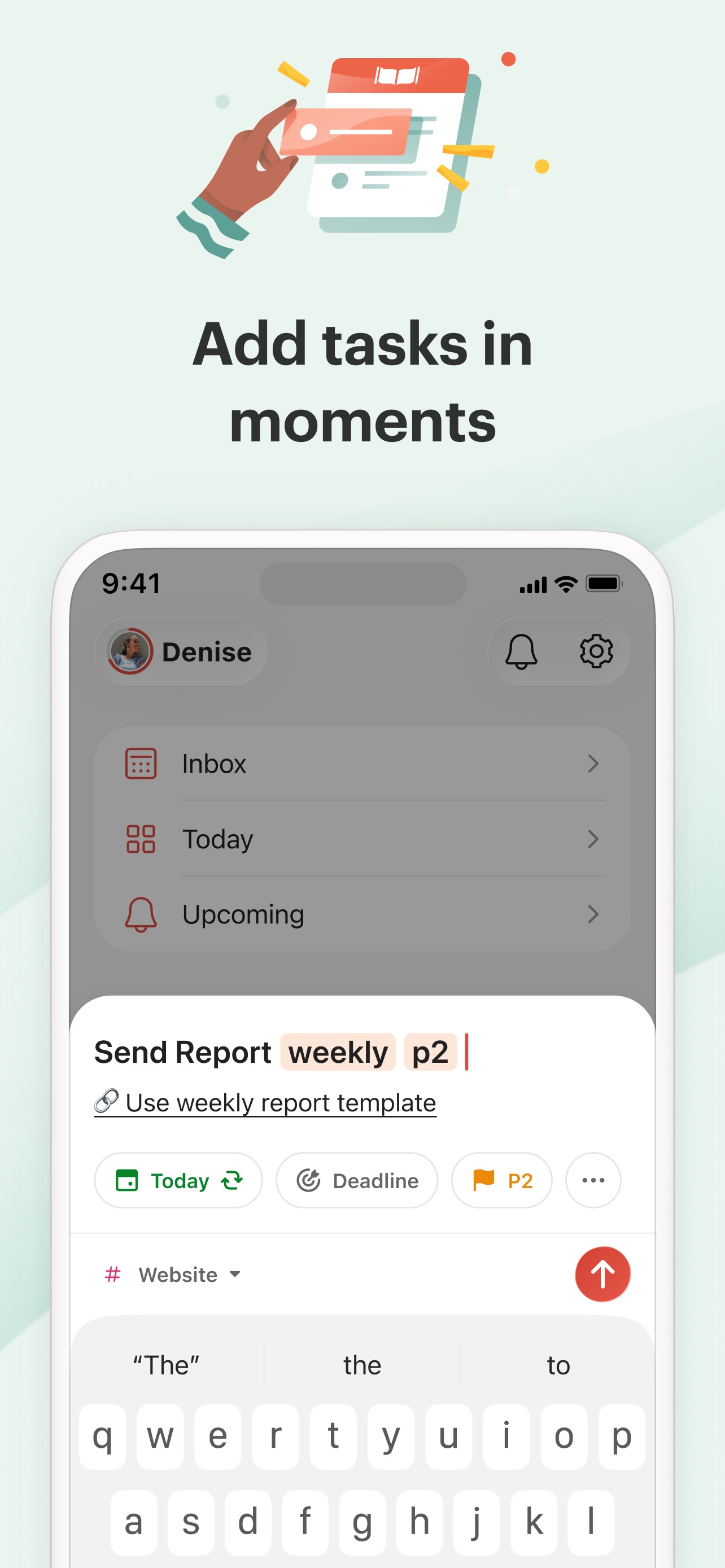 Todoist: To Do List & Calendar 스크린샷 4