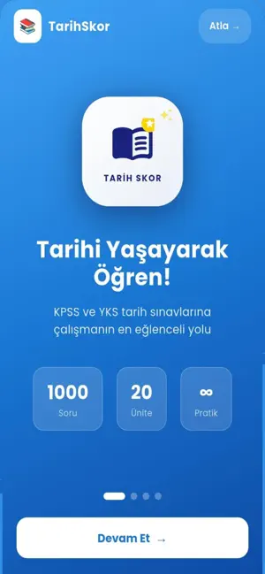KPSS Tarih Soru Dünyası screenshot 1