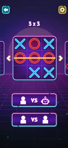 Tic Tac Toe - No Wifi Games - Screenshot 1