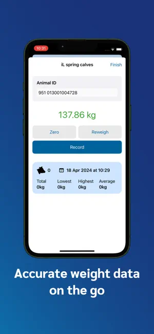 iLivestock eWeigh screenshot 1