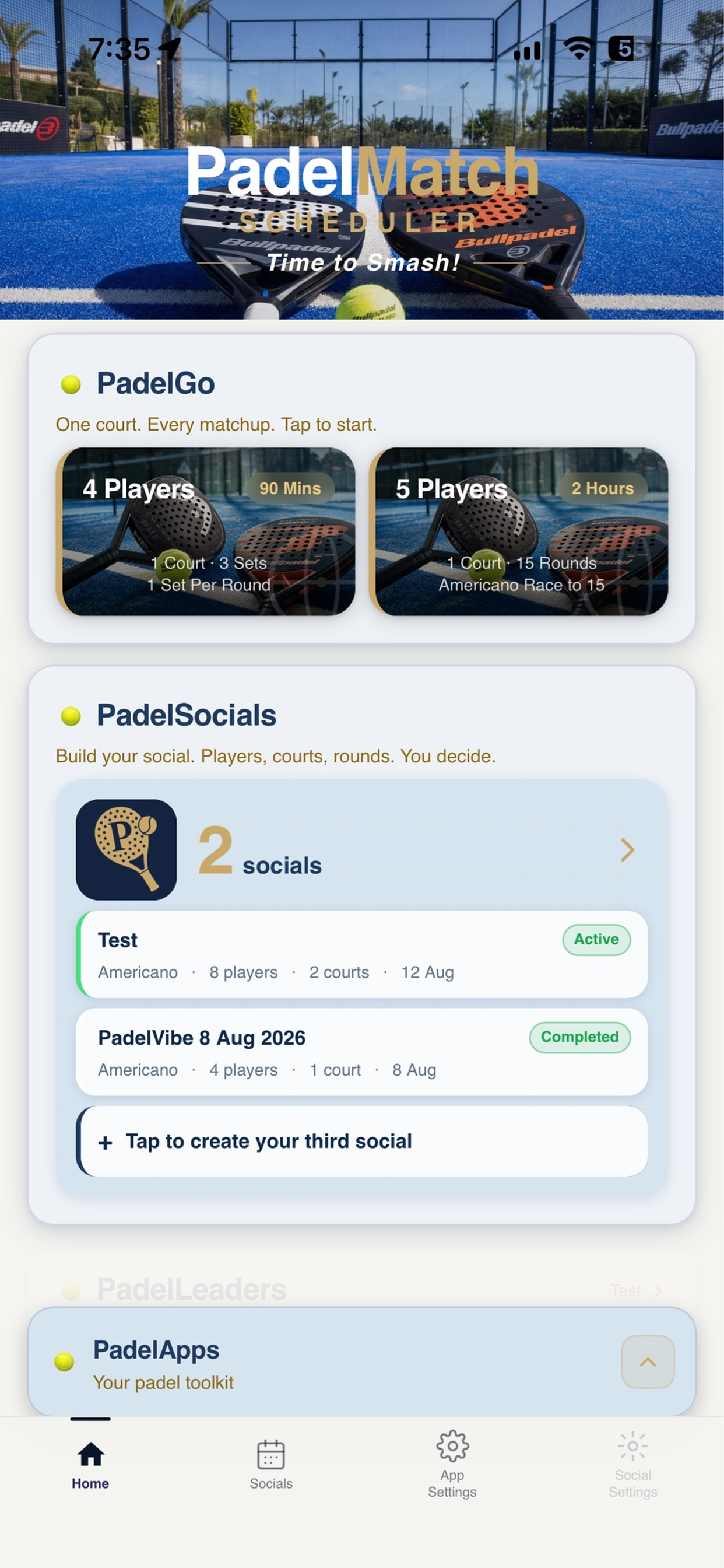 Padel Match Scheduler screenshot 8