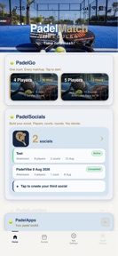 Padel Match Scheduler screenshot