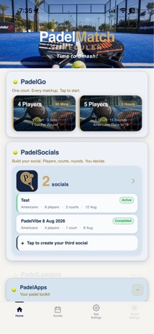 Padel Match Scheduler Screenshot 8 of 8
