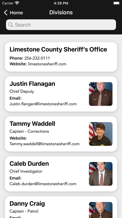 Screenshot 3 of Limestone County Sheriff (AL) App