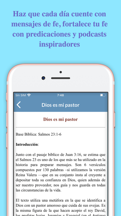 Biblia Reina Valera Español Screenshot