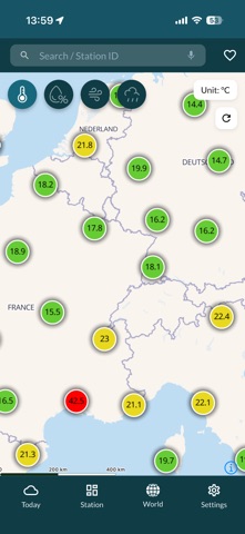 ProWeatherLive iPhone screenshot 5