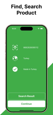 Locally Made, Scan Barcode, QR iPhone screenshot