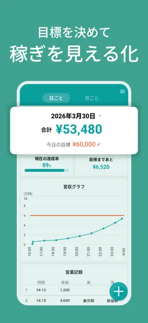 タクシー営収 screenshot 2